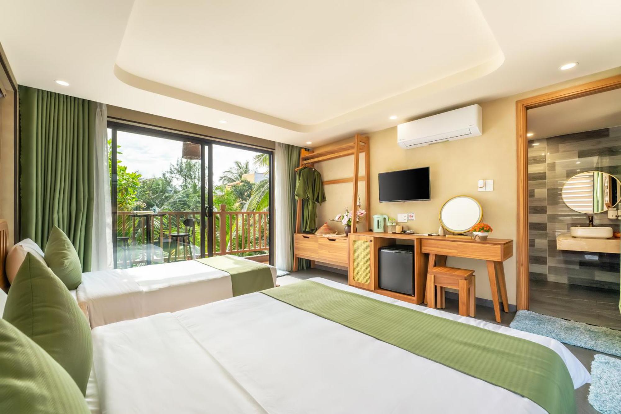 The Linh Seaside Villa Hoi An Exterior photo